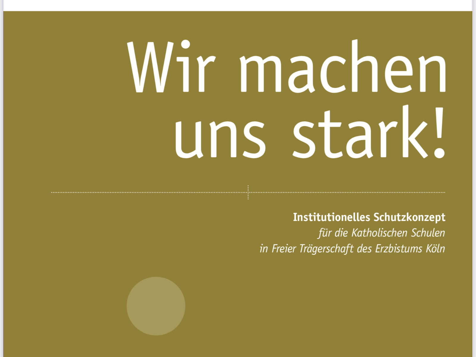 Schutzkonzept