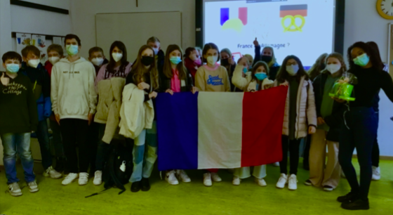 FranceMobil zu Besuch an der Ursulinenrealschule