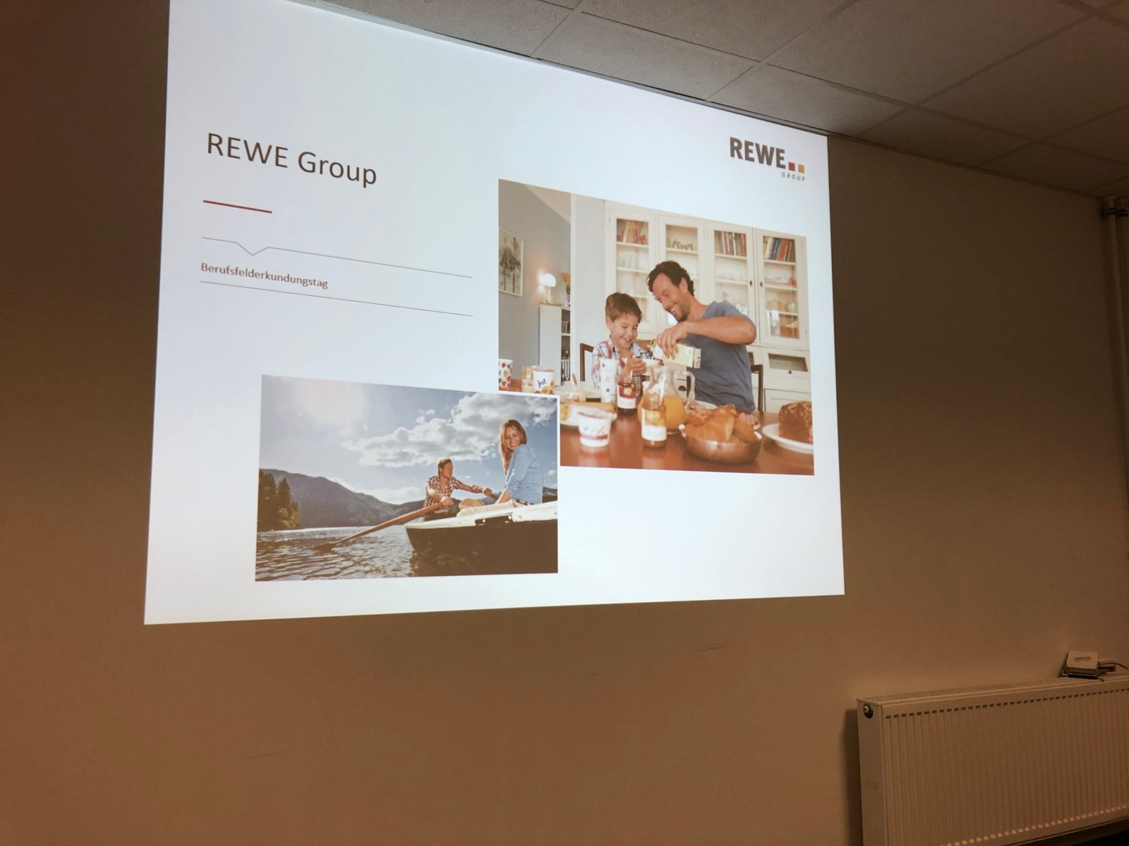 Berufsfelderkundungen bei Rewe-Group