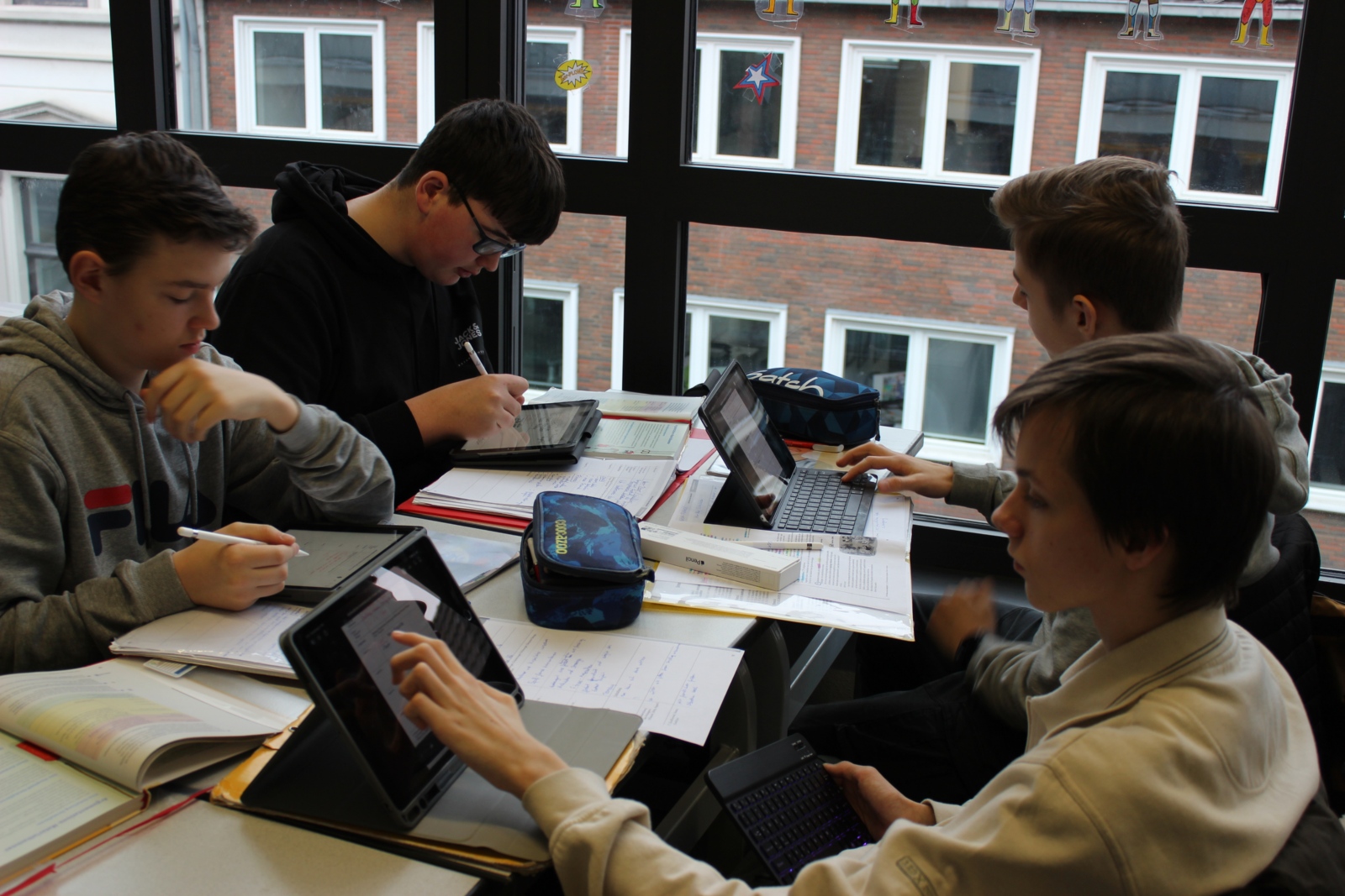 Erster Unterricht mit iPads