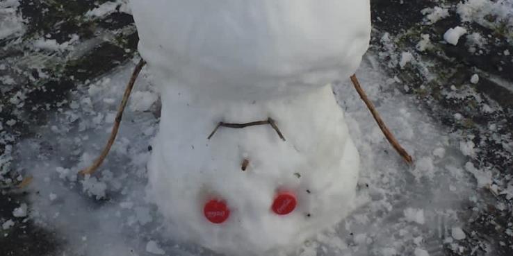 Schnee in Köln