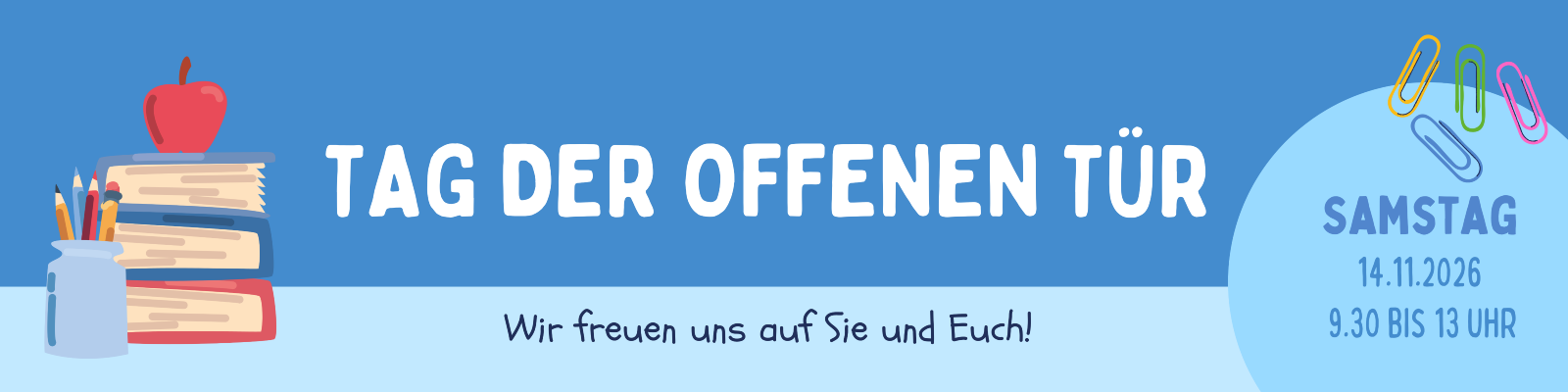Tag der offenen Tür am 14.11.2026